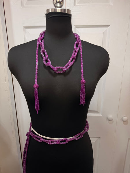 Double Take Chain Belt 56”