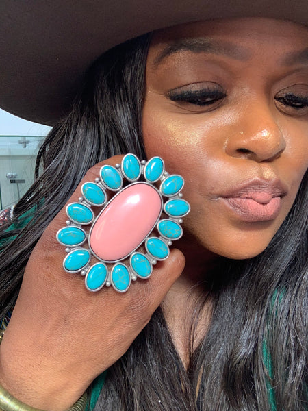 Boho Bloom Large Ring