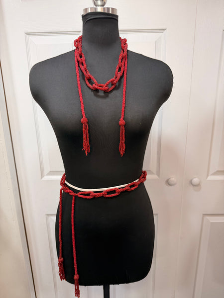 Double Take Chain Belt 56”