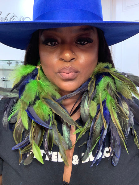 The Wild Wing Feather Earrings