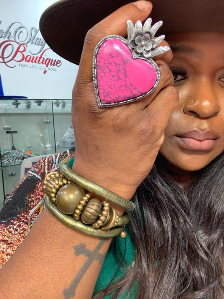 Sweetheart Bloom Rings