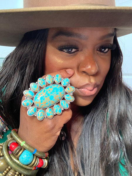 Boho Bloom Large Ring