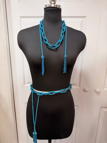Double Take Chain Belt 56”