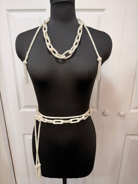 Double Take Chain Belt 56”