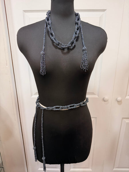 Double Take Chain Belt 56”