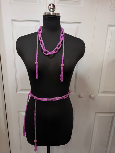 Double Take Chain Belt 56”