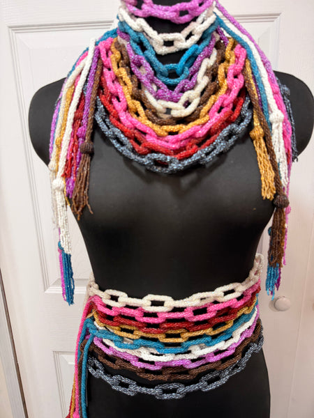 Double Take Chain Belt 56”