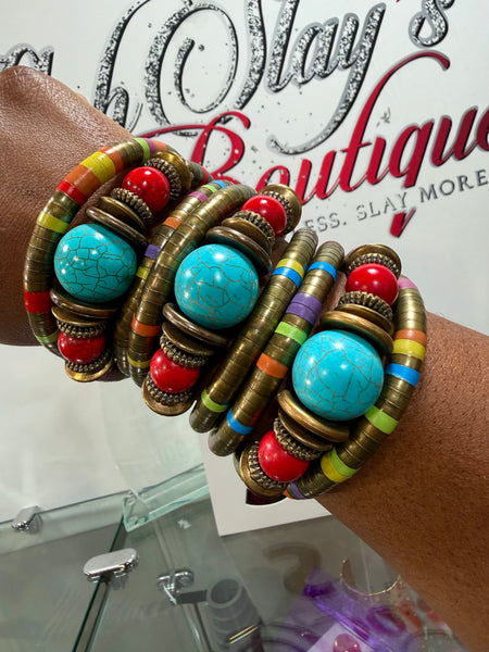 Ethnic Boho Adjustable Wrap Bracelet