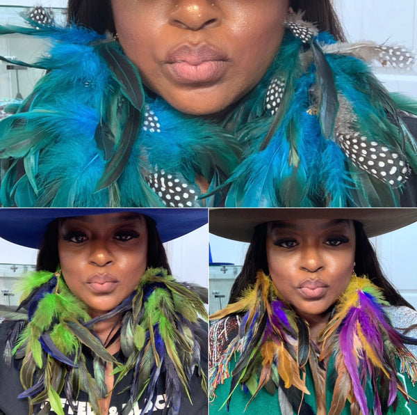 The Wild Wing Feather Earrings