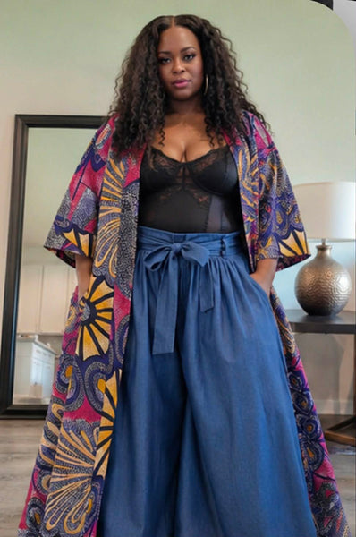 The Denim Palazzo Pants