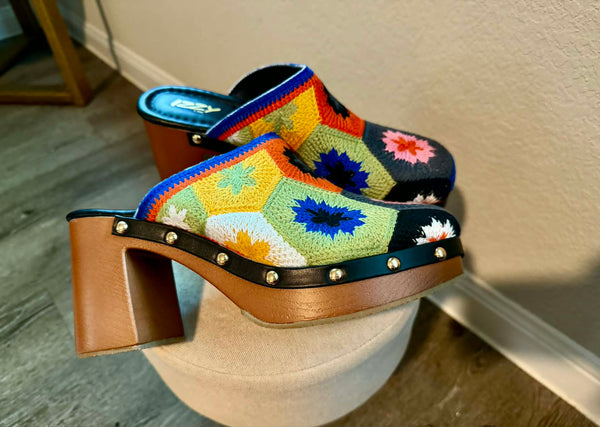 The Mosaic Bloom Clog