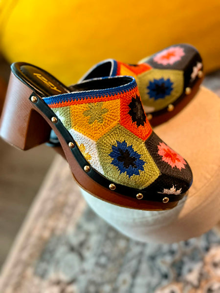 The Mosaic Bloom Clog