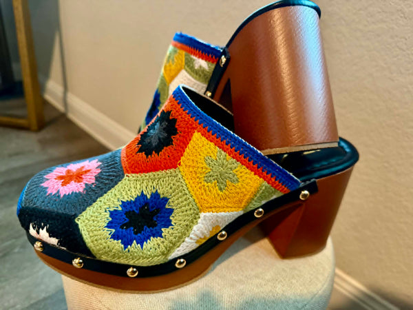 The Mosaic Bloom Clog